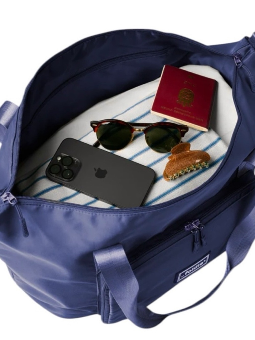 The Foldie Foldable Travel Bag Weekender Carry-On Tote - Picture 2 of 15
